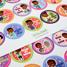 Load image into Gallery viewer, REWARD STICKERS LITTLE STEPS DAILY WINS STICKERS