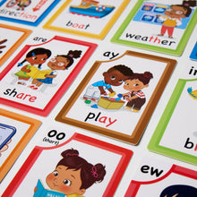 Load image into Gallery viewer, ADVANCED PHONICS FLASH CARDS