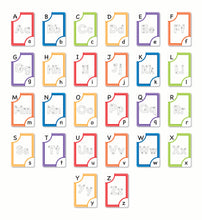 Load image into Gallery viewer, ALPHABET FLASH CARD