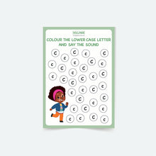 Load image into Gallery viewer, LOWER AND UPPER CASE LETTER IDENTIFICATION DIGITAL WORKSHEETS
