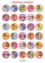 Load image into Gallery viewer, REWARD STICKERS LITTLE STEPS DAILY WINS STICKERS
