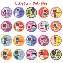 Load image into Gallery viewer, REWARD STICKERS LITTLE STEPS DAILY WINS STICKERS
