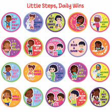 Load image into Gallery viewer, REWARD STICKERS LITTLE STEPS DAILY WINS STICKERS
